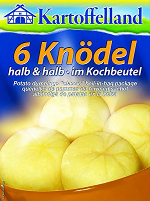 Kartoffelland Dumplings, Halb & Halb, 7.6 oz