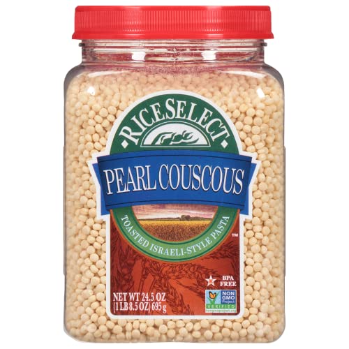 RiceSelect Pearl Couscous, Israeli-Style, Non-GMO, 24.5 Oz