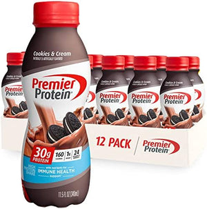 Premier Protein Shake, Cookies & Cream, 11.5oz, 12 Pack