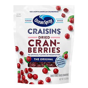 Ocean Spray Craisins, Dried Cranberries, 12 Oz