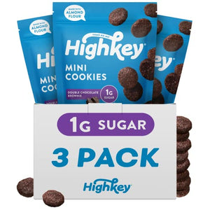 HighKey Keto Brownie Bites, 3 Pack