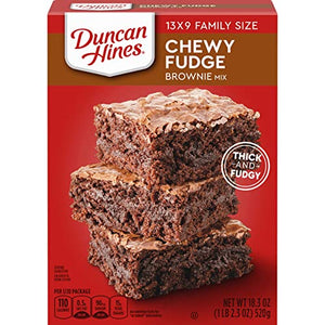 Duncan Hines Fudge Brownie Mix, 18.3 oz