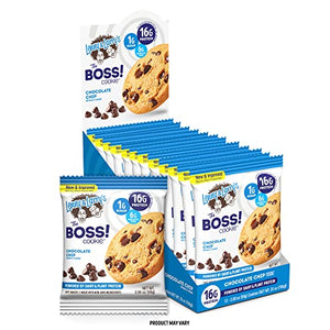 Lenny & Larry's The BOSS Cookie, Chocolate Chip, 2 oz (Pack of 12)