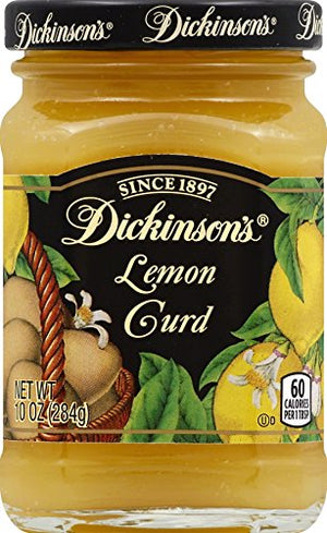 Dickinson's Lemon Curd, 10 oz (6 Pack)