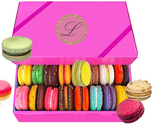 Leilalove Macarons - Mademoiselle de Paris, 15 Pack