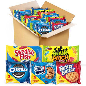 OREO, CHIPS AHOY!, Nutter Butter, SOUR PATCH KIDS Variety Pack