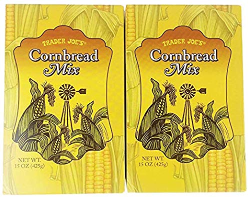 Trader Joe's Cornbread Mix 15 oz (Pack of 2)