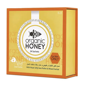 Organic Honey with Jelly & Herbs (24 Sachets)