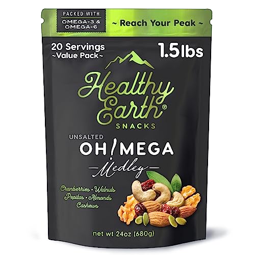 Mixed Nuts Unsalted Trail Mix, Sugar Free, High Fiber