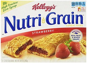 Kellogg's Nutri-Grain Cereal Bars (Strawberry, Pack of 6)