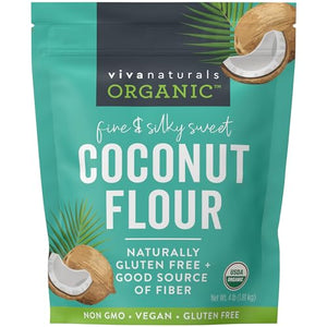 Viva Naturals Organic Coconut Flour (4 lbs)