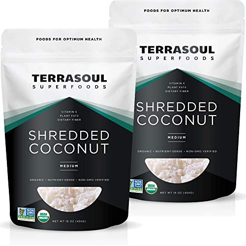 Terrasoul Superfoods Organic Coconut Flakes, 2 Lbs