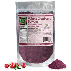 Cranberry Powder, Unsweetened, Grown In North America, 4oz