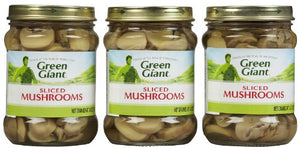 Green Giant Sliced Mushrooms, 4.5 oz, 3 Pack