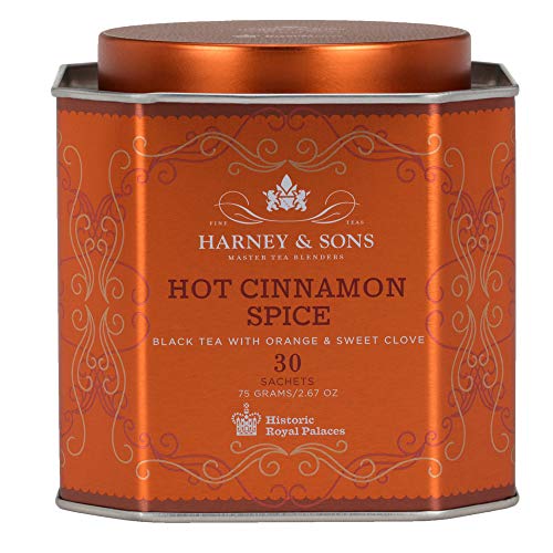 Harney & Sons Hot Cinnamon Spice Tea Tin - 30 Sachets