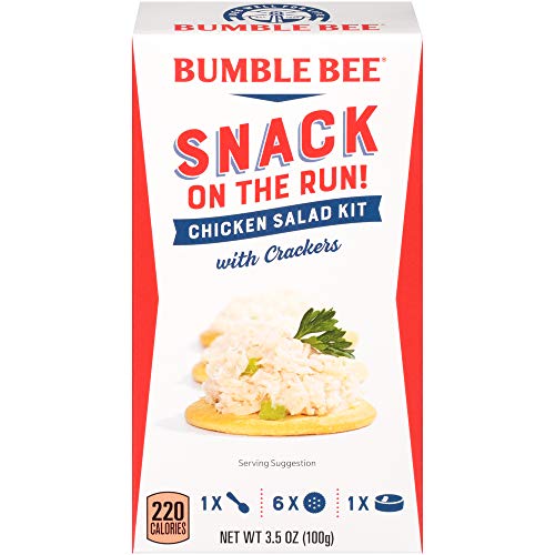 Bumble Bee Snack on the Run Chicken Salad with Crackers, 12 Pack