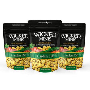 Wicked Minis Soup & Oyster Crackers, Garden Dill, 3 Pack