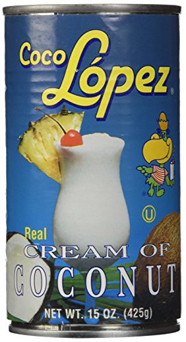 Coco Lopez - Real Cream of Coconut, 15 Ounce Can (6 Pack)