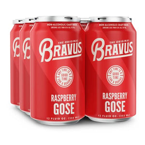 Bravus Non-Alcoholic Raspberry Gose, 6 Pack