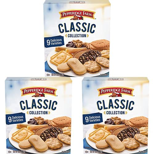 Pepperidge Farm Cookies Classic Collection, 13.25 Oz (Pack of 3)