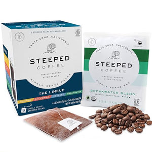 Steeped Coffee Single Serve Packets (Variety Pack, 8 Pack)