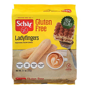 Schar Gluten Free Ladyfingers Cookies, 7.1 Oz (Pack of 6)