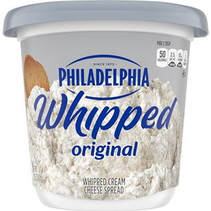 Philadelphia Original Whipped Cream Cheese Spread, 12 oz Tub