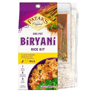 Patak's Biryani Rice 3-Step Kit, 5.7 oz (Pack of 4)