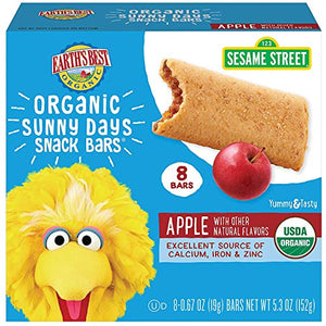 Earth's Best Apple Snack Bars, 4.69 Oz