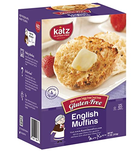 Katz Gluten Free English Muffins, Kosher, 6 Packs