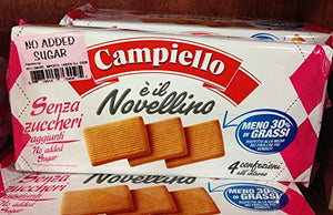 Italian Campiello Sugar Free Cookie Senza Zuccheri 350g (Pack of 3)