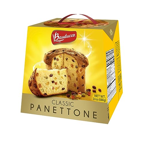 Bauducco Classic Panettone - Holiday Cake with Candied Fruit & Raisins