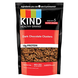 KIND HEALTHY GRAINS Dark Chocolate Granola Clusters, 11 OZ