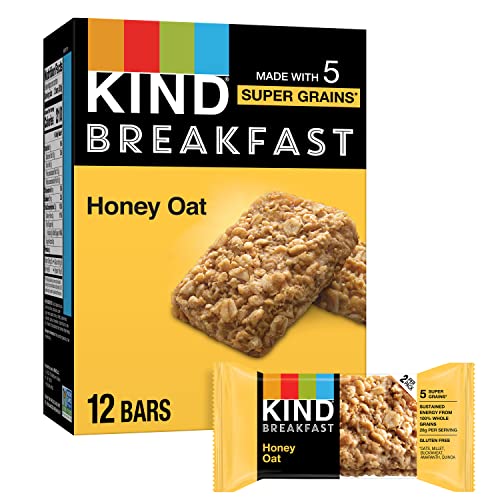 KIND Breakfast Bars, Honey Oat, 6 Count