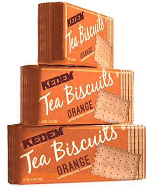 Kedem Orange Tea Biscuits, 4.2 oz (3 Pack)