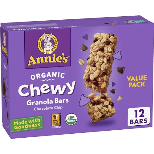 Annie's Organic Chocolate Chip Granola Bars, 12 ct