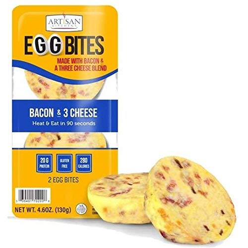 Artisan Kitchens Bacon and Three Cheese Egg Bites - 2 count