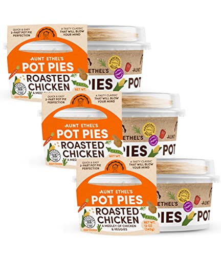 Aunt Ethel's Roasted Chicken Pot Pie, 12 Ounces (Pack of 3)