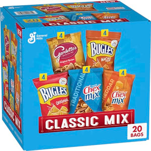 Classic Mix Snack Variety Pack, 28 oz (20 Bags)