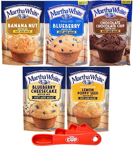 Martha White 5 Flavor Muffin Mix Variety