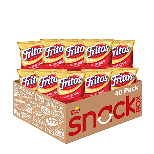 Fritos Corn Chips, Original, 1 oz (Pack of 40)