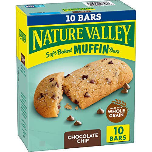 Nature Valley Soft-Baked Muffin Bars, Chocolate Chip, 10 ct