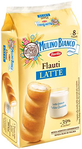 Mulino Bianco Flauti With Milk Cream (280G)