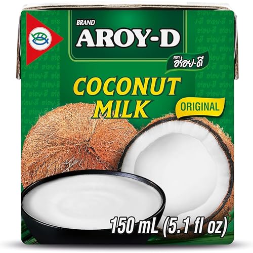 Aroy-D Coconut Milk Mini-size, 5.1oz (Pack of 6)