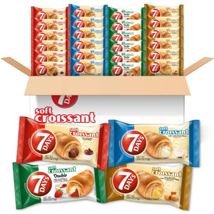 7Days Soft Croissant Variety Pack, 24 Count