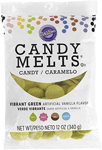 Wilton Vibrant Green Candy Melts, 12 oz