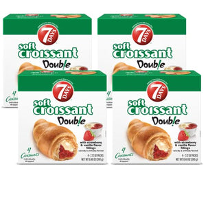 7Days Soft Croissant Multipacks, Strawberry Vanilla