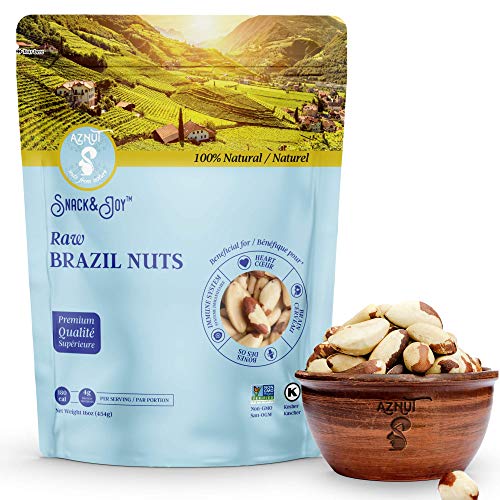 Aznut Brazil Nuts, Raw, 1 LB