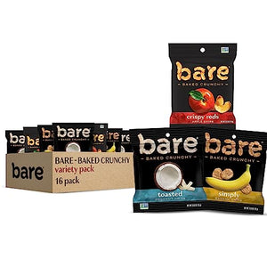 Bare Baked Crunchy Fruit Variety Pack, 0.53 oz, 16 Pack