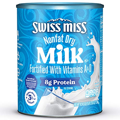 Swiss Miss Nonfat Dry Milk, 45.43 oz (Pack of 1)